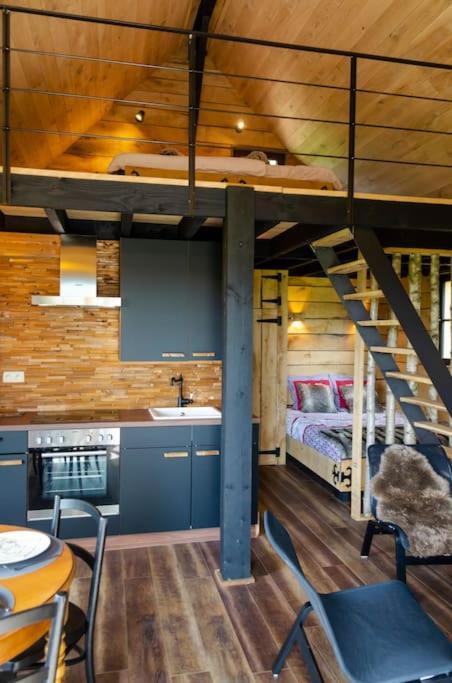 La Cabane Du Cerf Et Son Sauna Attre Bagian luar foto