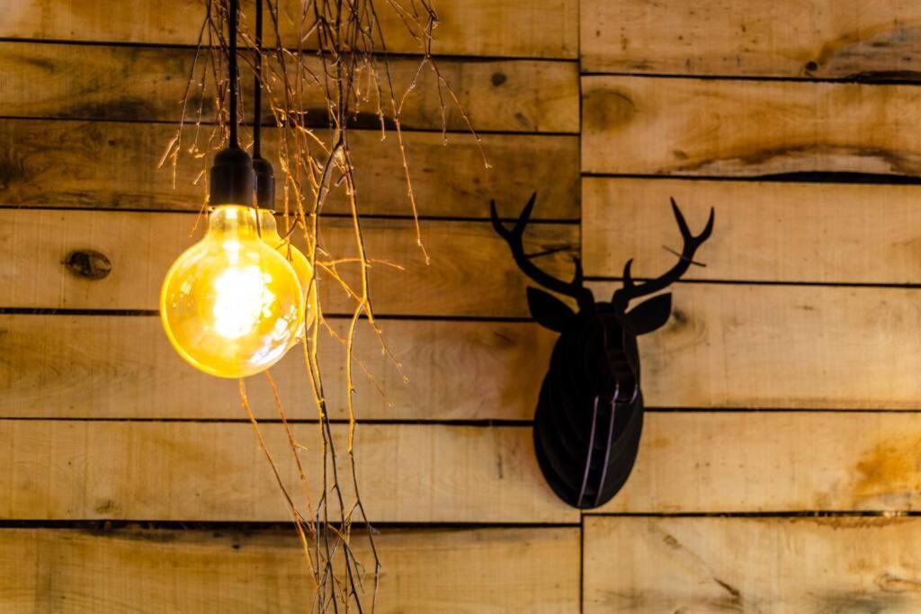 La Cabane Du Cerf Et Son Sauna Attre Bagian luar foto