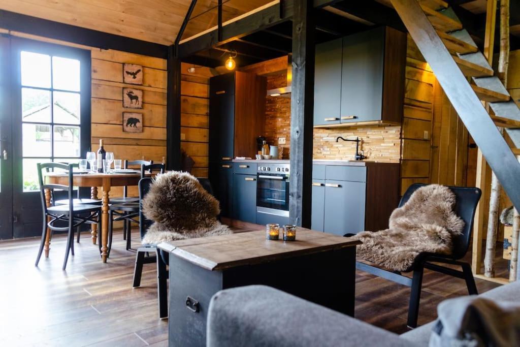 La Cabane Du Cerf Et Son Sauna Attre Bagian luar foto